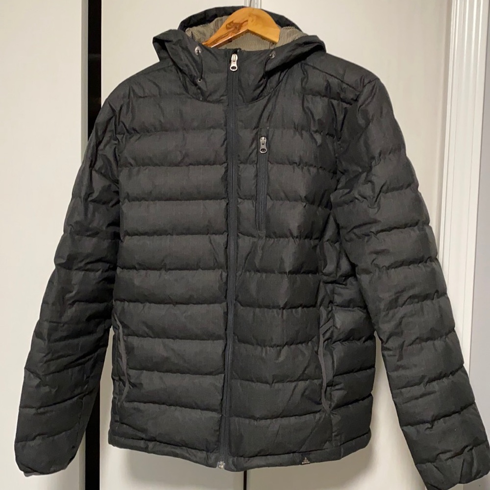 Black Prana Puffer Jacket